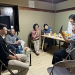 Students showing their activities